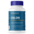 15-Day Colon Cleanse Capsules – Psyllium Husk & Senna Digestive Supplement Qst 30 count-1 bottle