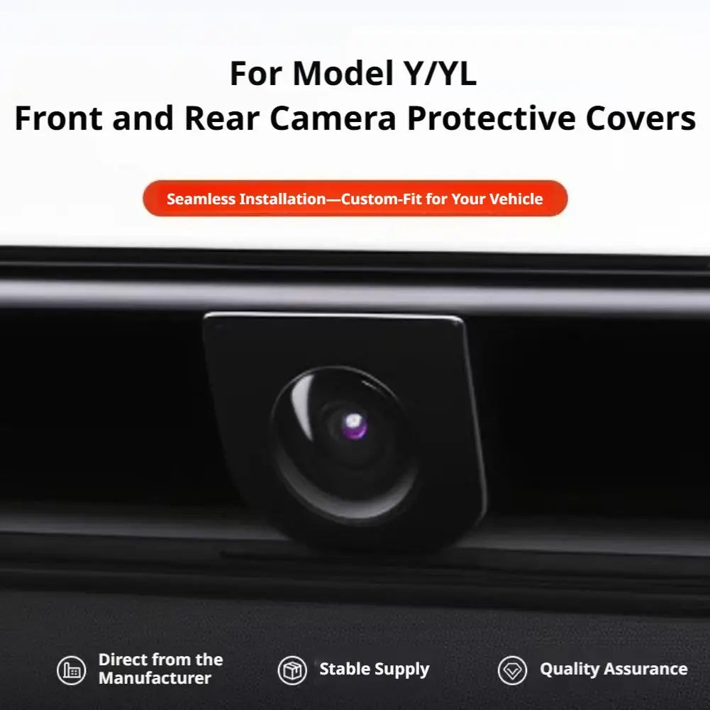 Tesla Model Y Bumper Camera Lens Protector Guard Cover | Qme Camera Lens Protector Qme