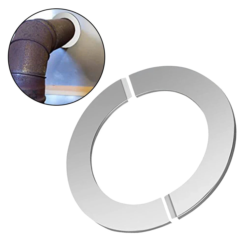Stainless Steel Pipe Decorative Wall Cover – Faucet Hole Cap Pipe Decorative Cover Qme