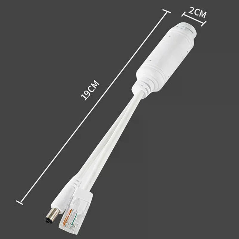 48V to 12V PoE Splitter Waterproof Adapter Power Module PoE Splitter Adapter Qme