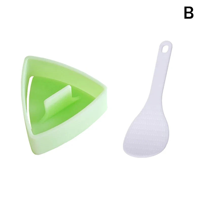 Triangular Onigiri Mold – Sushi Rice Ball Press Kitchen Tool Rice Ball Mold Qme B