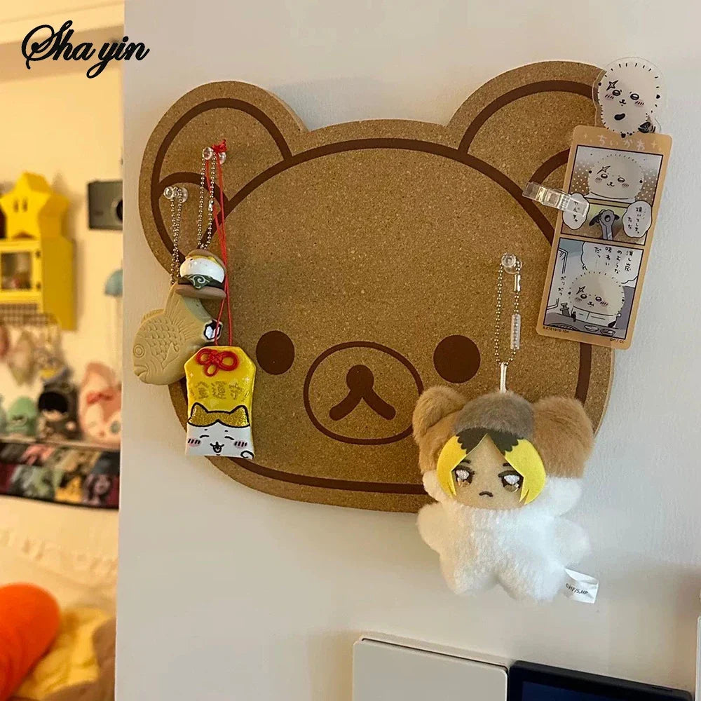 Cute Cartoon Felt Board – Dorm Room Photo Wall Decor Felt Bulletin Board Qme