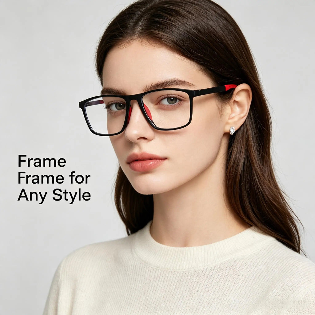 VOPHA 2-Pack Square Reading Glasses for Women +1.0–+3.0 Reading Glasses Qst