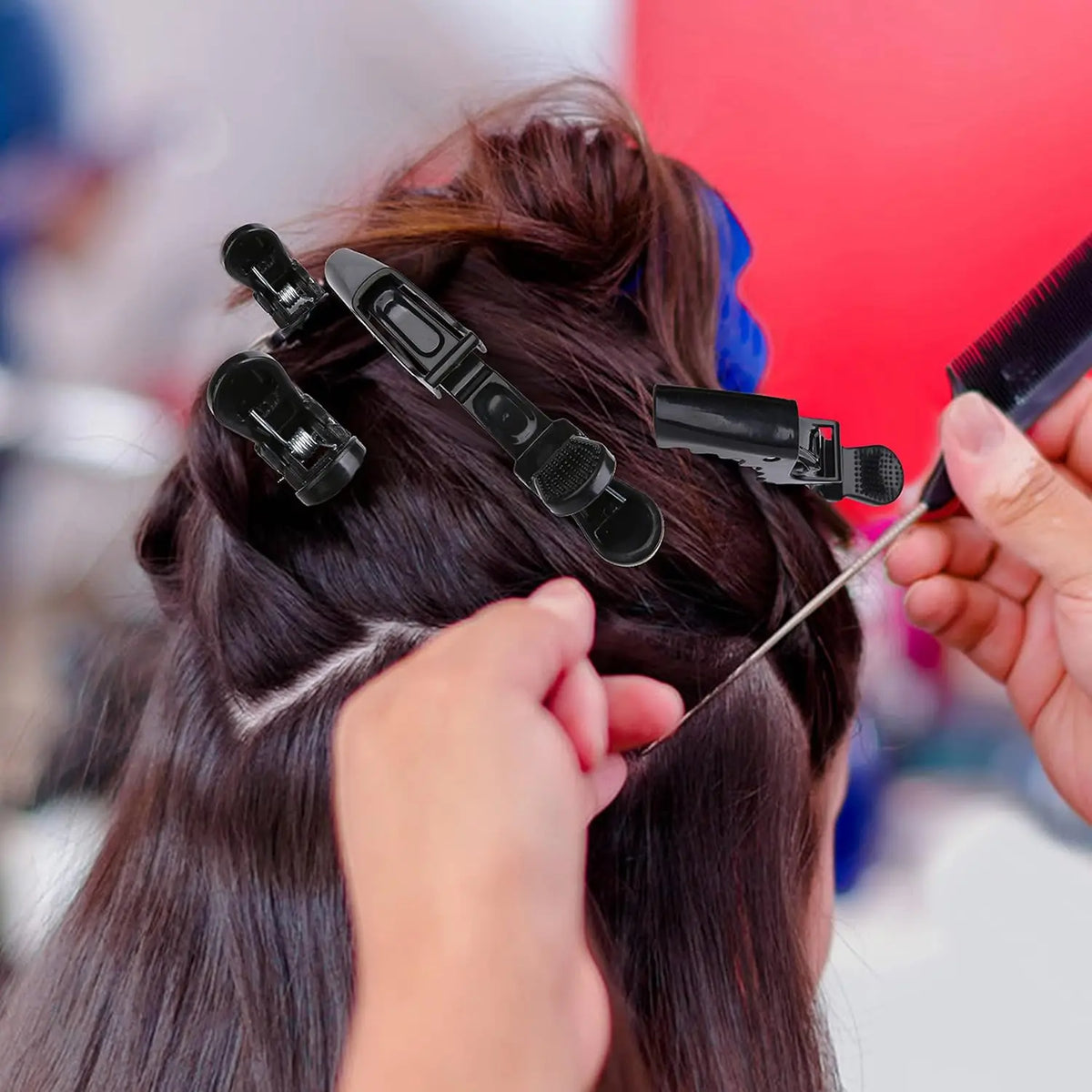 Crocodile Wide-Teeth Hair Sectioning Clip for Women | Qme Hair Sectioning Clip Qme