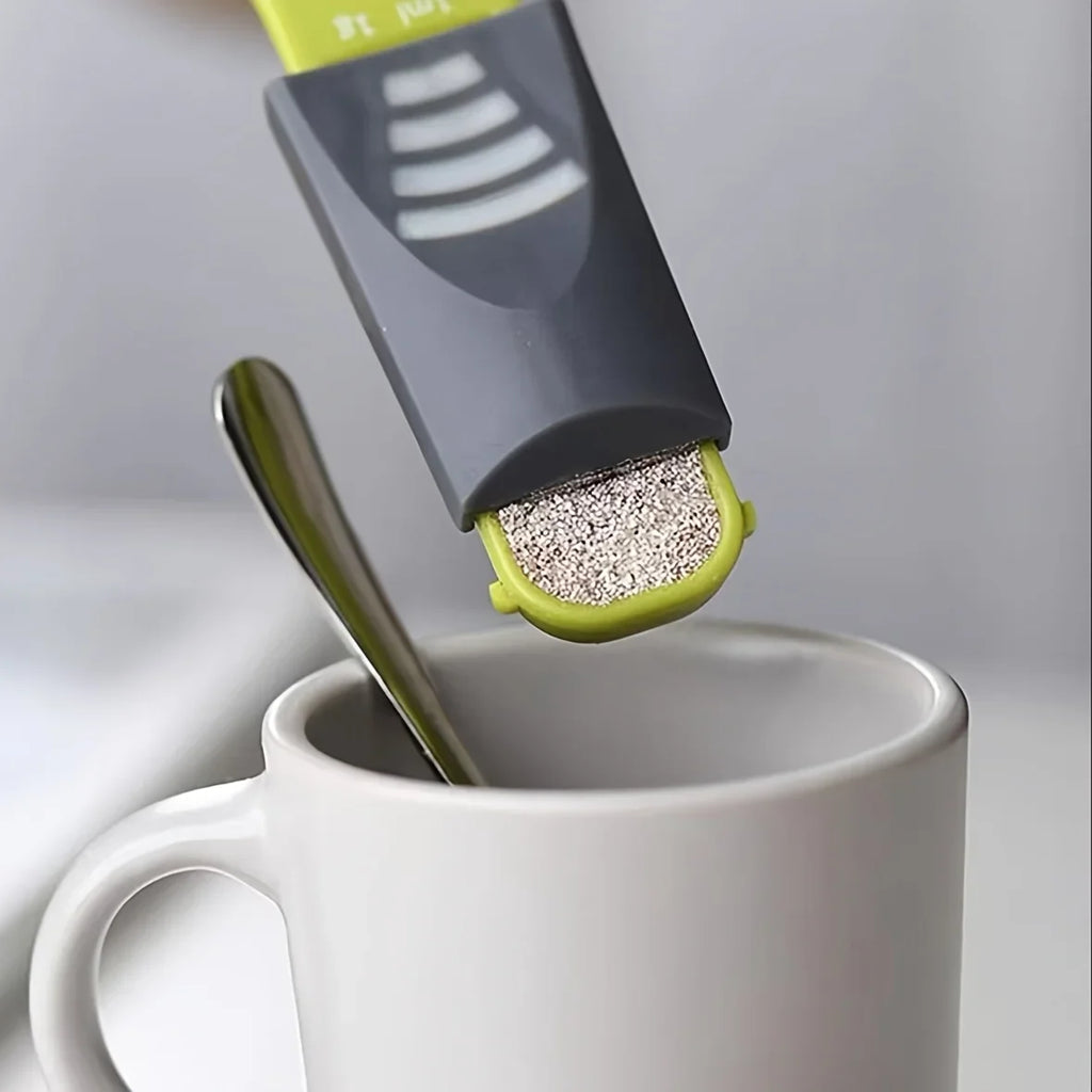 8-Level Adjustable Measuring Spoon | Graduated Kitchen Tool Adjustable Measuring Spoon Qme