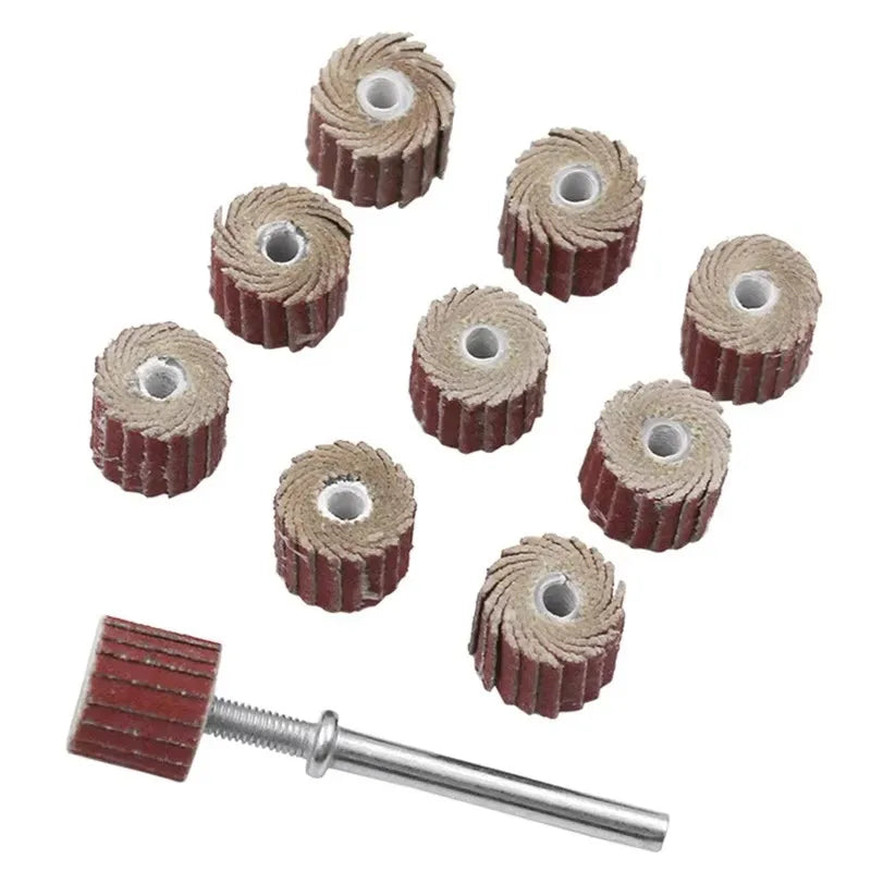 Dremel Sanding & Polishing Wheel Accessories – Aluminium Oxide Rotary Tool Accessories Qme
