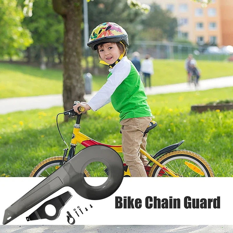 Kids Bike Chain Guard Cover 32-36 Teeth Universal Fit Bike Chain Guard Qme