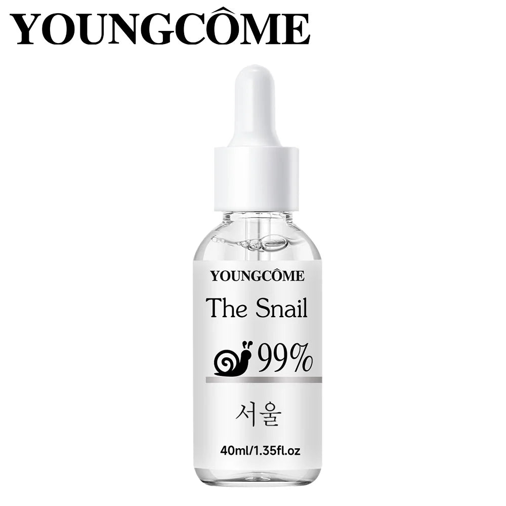 YOUNGCOME Snail Essence Face Serum – Hydrating & Moisturizing Face Serum Qst