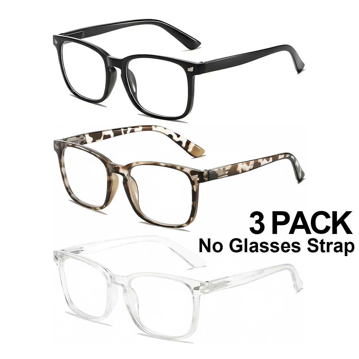 VOPHA L17 Auto Focus Blue Light Blocking Reading Glasses Reading Glasses Qst 3pcs-1