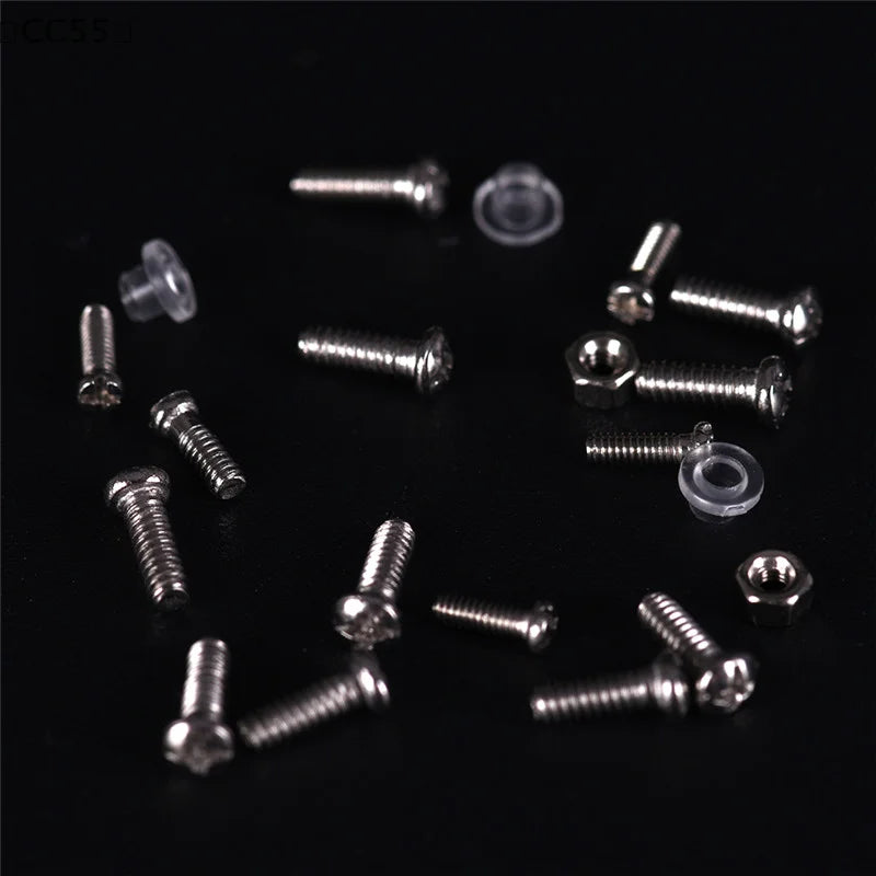 Eyeglass Repair Kit – Screws, Nose Pads & Screwdriver Set Eyeglass Repair Kit Qst