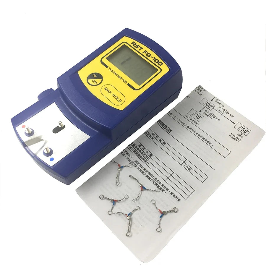 FG-100 Digital Soldering Iron Tip Thermometer Tester | Qme Soldering Thermometer Qme