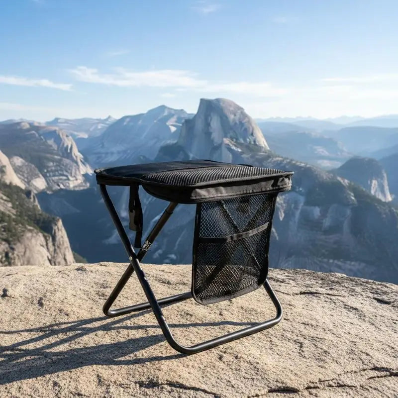 2-in-1 Portable Folding Camping Stool & Crossbody Bag Folding Camping Stool Qme