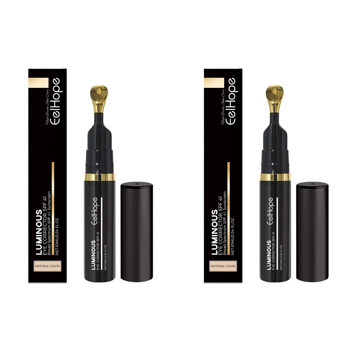 Qme Concealer Stick – Under Eye & Blemish Coverage, 4 Shades Concealer Stick Qme 2PCS X Natural Color