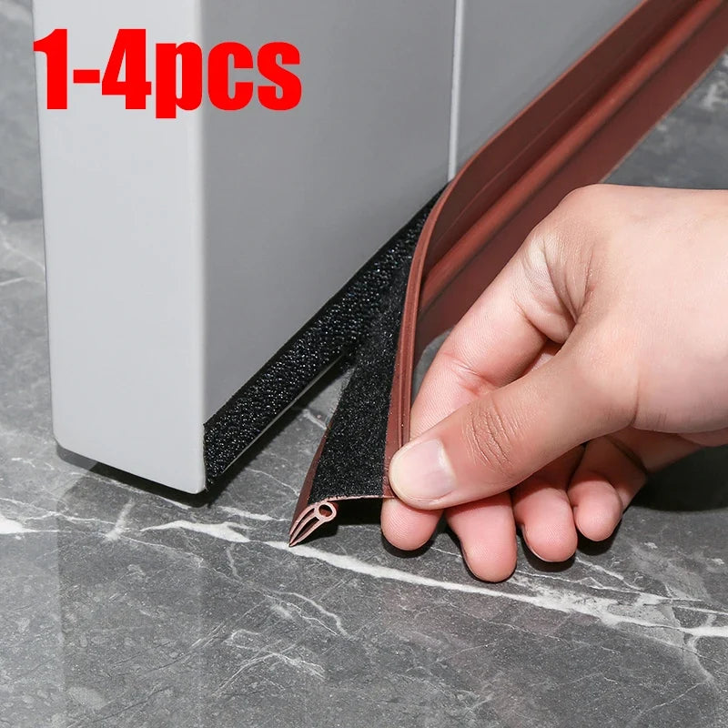 PVC Door Bottom Sealing Strip Waterproof 93cm | Draft Stopper Door Weather Strip Qme
