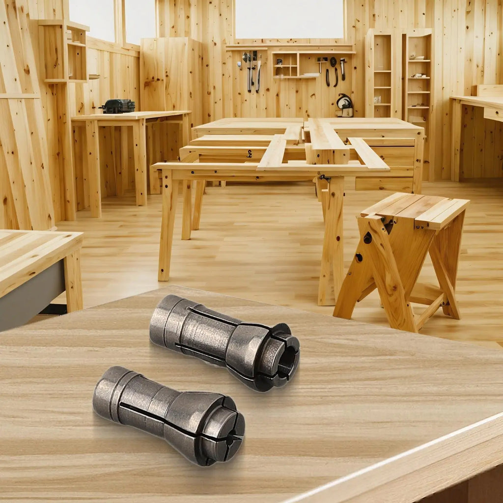 Collet Chuck Adapter 3mm & 6mm for Pneumatic Engraving Grinder Grinder Chuck Adapter Qme