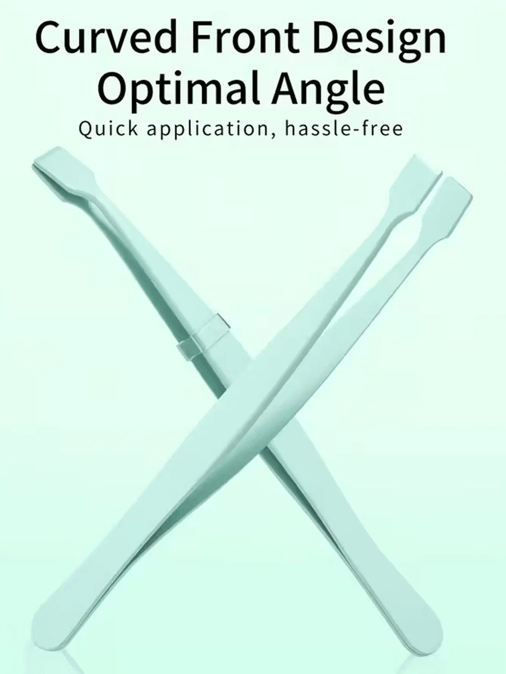 Professional Flat Head Eyelash Extension Tweezers | Qme Eyelash Tweezers Qme