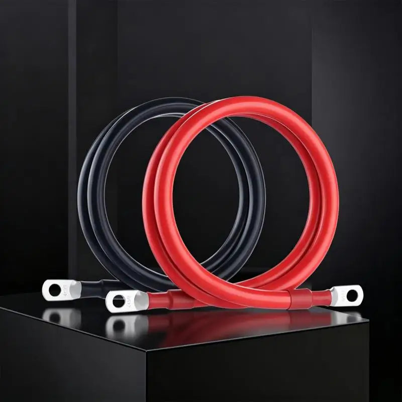 Pure Copper Battery Cable 25mm² M8 M10 Heat Resistant | Qme Battery Connection Cable Qme