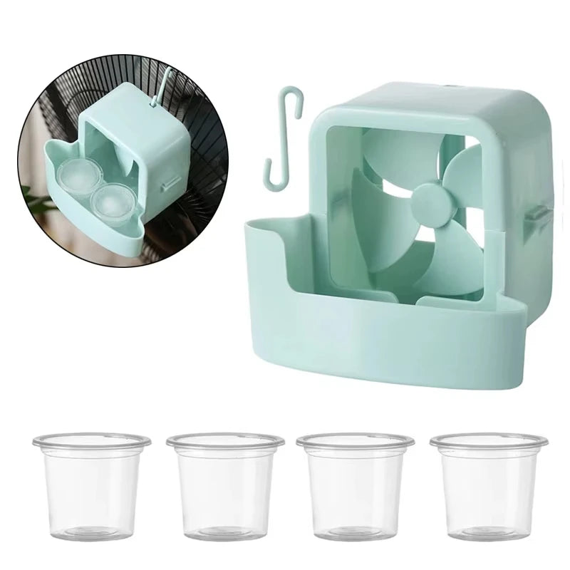 Clip-On Fan Humidifier Cooler with Ice Box – Home & Dorm Clip-On Cooling Fan Qst