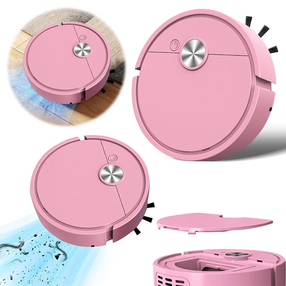 Smart Mini Robot Vacuum – 3-in-1 Sweep, Mop & Suction Robot Vacuum Cleaner Qme