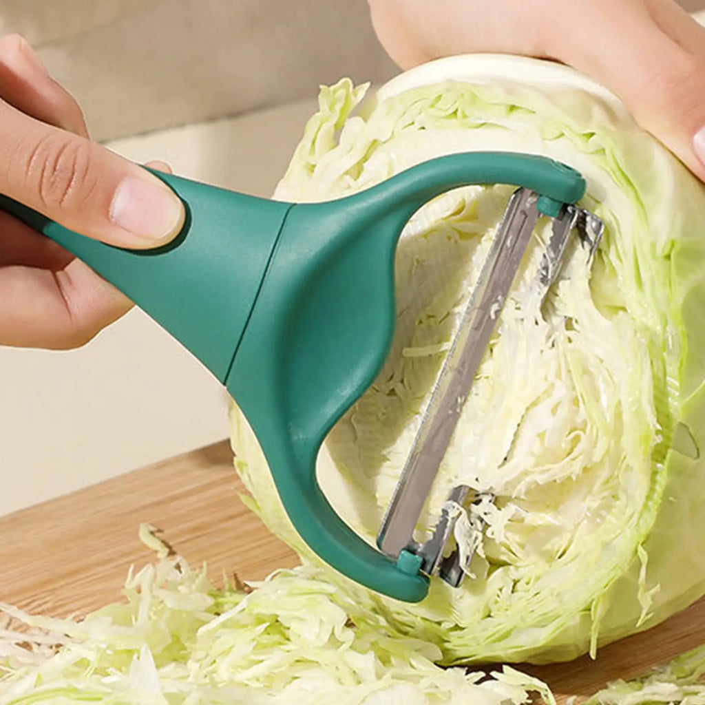 Handheld Cabbage Grater & Multi-Function Kitchen Peeler Vegetable Grater Peeler Qme