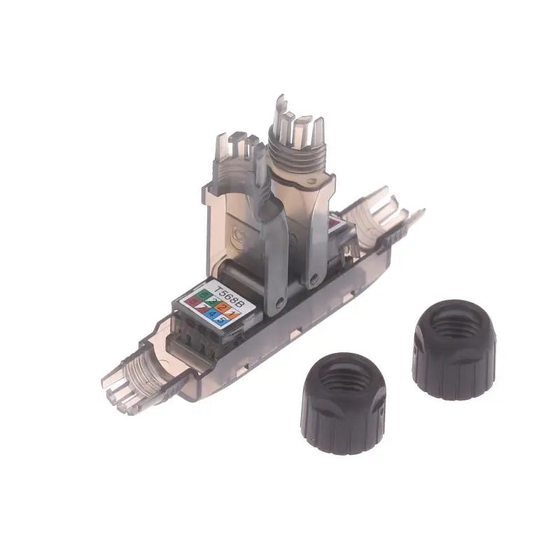 Tool-less Network Cable Extension Connector Junction Box Network Cable Connector Qme