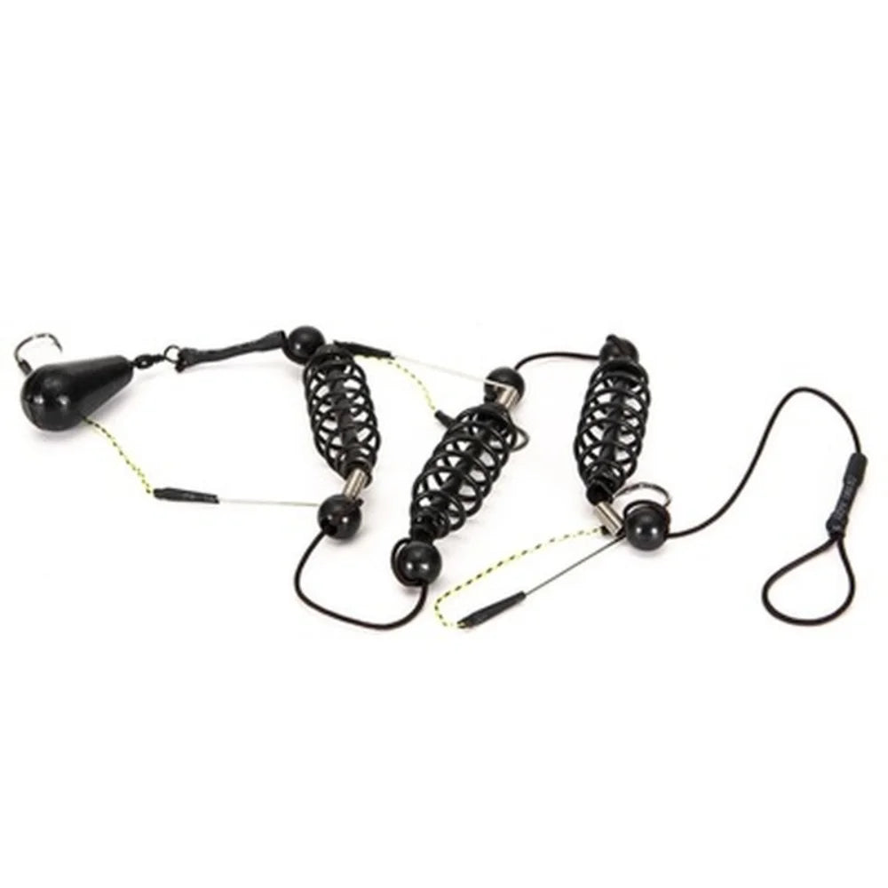 Fishing Bait Cage Feeder & Hook Set – 6 Weight Options Fishing Feeder Rig Qme 25G