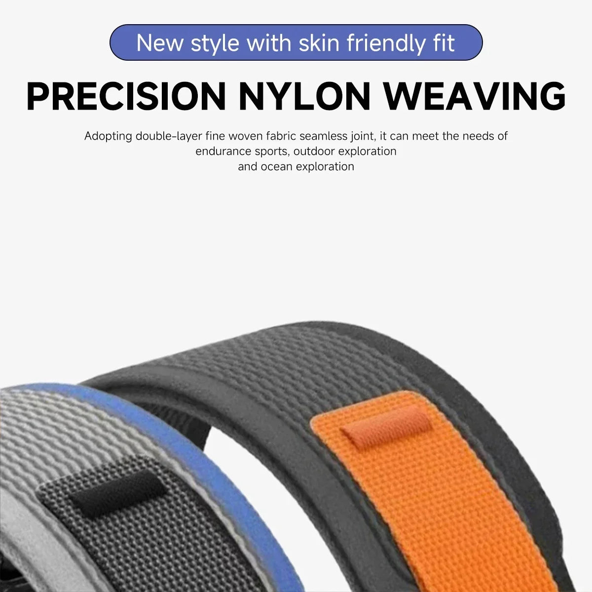 Xiaomi Redmi Watch 4 Nylon Loop Band – Adjustable Elastic Strap Smartwatch Band Qme