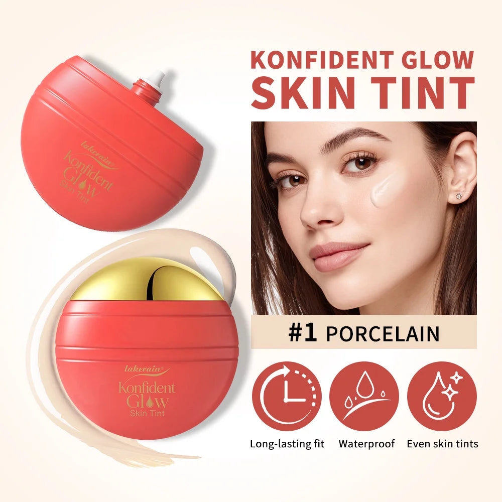 Lakerain Oil-Free Glass Skin Liquid Foundation – Even Tone Liquid Foundation Qst