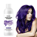 Semi-Permanent Hair Coloring Shampoo | Color, Shine & Nourish Hair Dye Shampoo Qme Purple