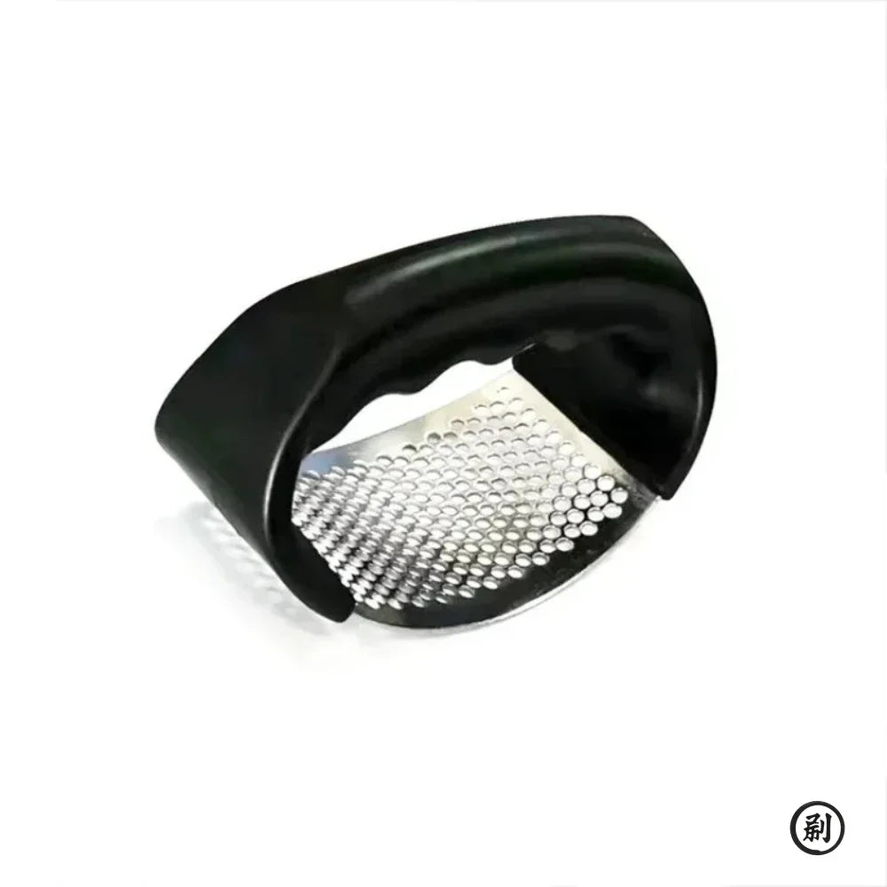 Stainless Steel Garlic Press Crusher & Manual Mincer Tool Garlic Press Tool Qme