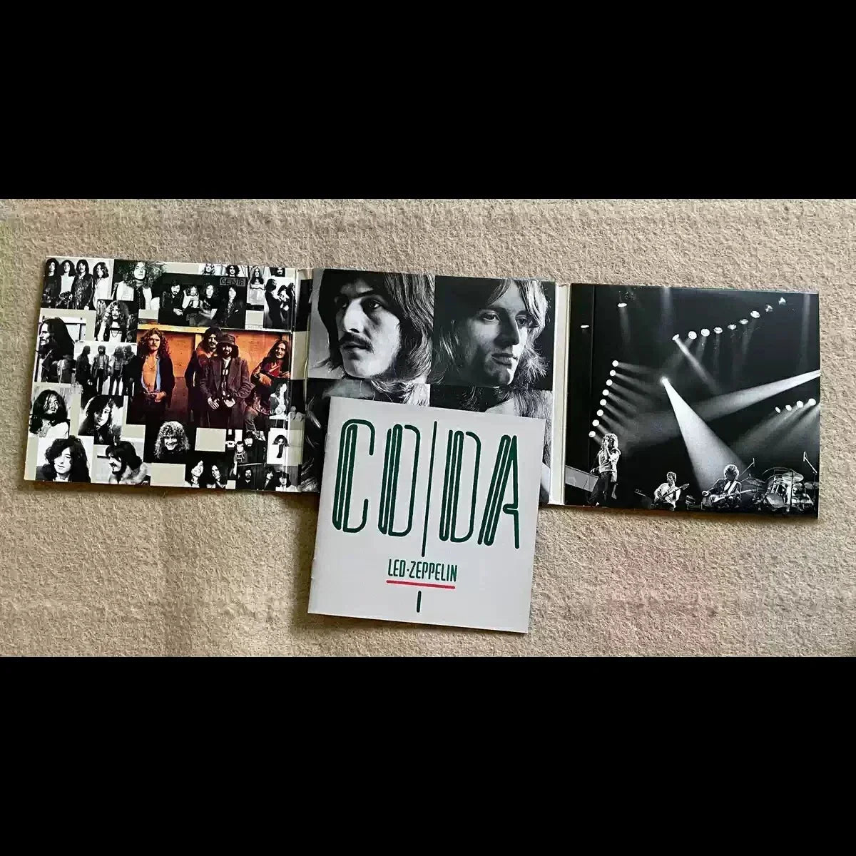 Coda Deluxe Edition Remastered Rock Album 3CD Set Music CD Box Set Qme