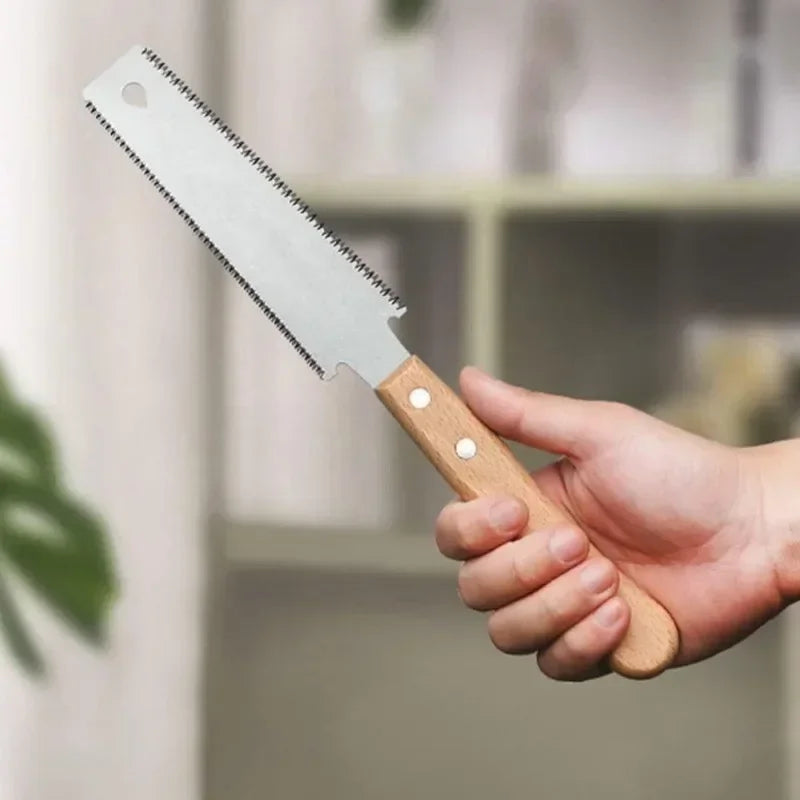 6-Inch Double Edge Hand Saw for Woodworking & DIY Projects Hand Saw Qme