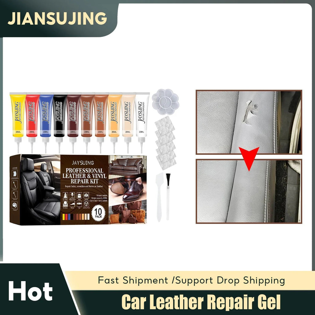 Leather Repair Gel for Car Seats, Sofas & Shoes | Qme Leather Repair Gel Qme