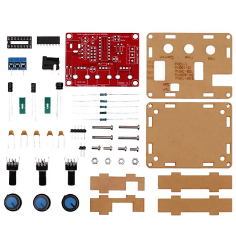 XR2206 DIY Function Signal Generator – Sine Triangle Square Wave DIY Electronics Kit Qme