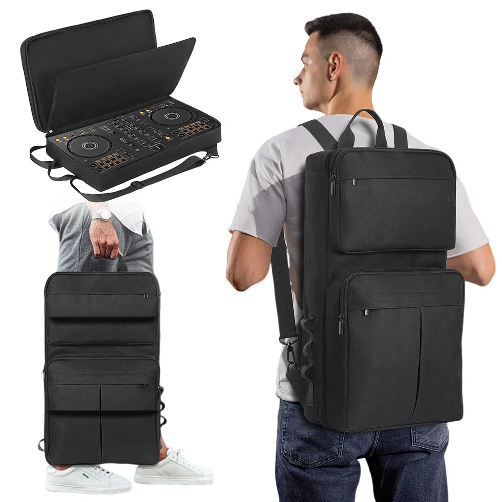 DJ Backpack Case | Pioneer DDJ-400 DDJ-FLX4 Roland DJ-202 DJ Controller Backpack Qme