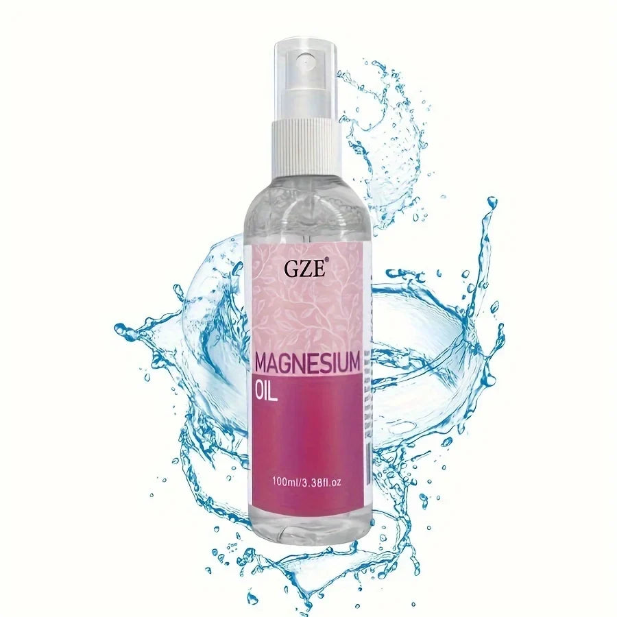 GZE Magnesium Oil Spray – Deodorant, Hair & Skin Support Magnesium Body Spray Qme