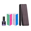 LGRAMER Nail Care Kit – Files, Buffer Blocks & Cuticle Oil Nail Manicure Kit Qst 13pcs