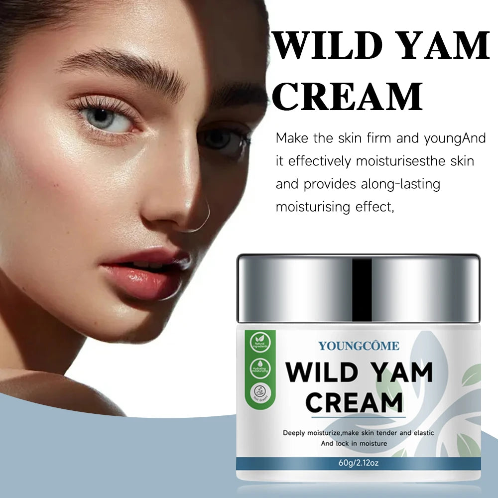 YOUNGCOME Wild Yam Hydrating Cream – Moisturizer All Skin Face Moisturizer Cream Qst