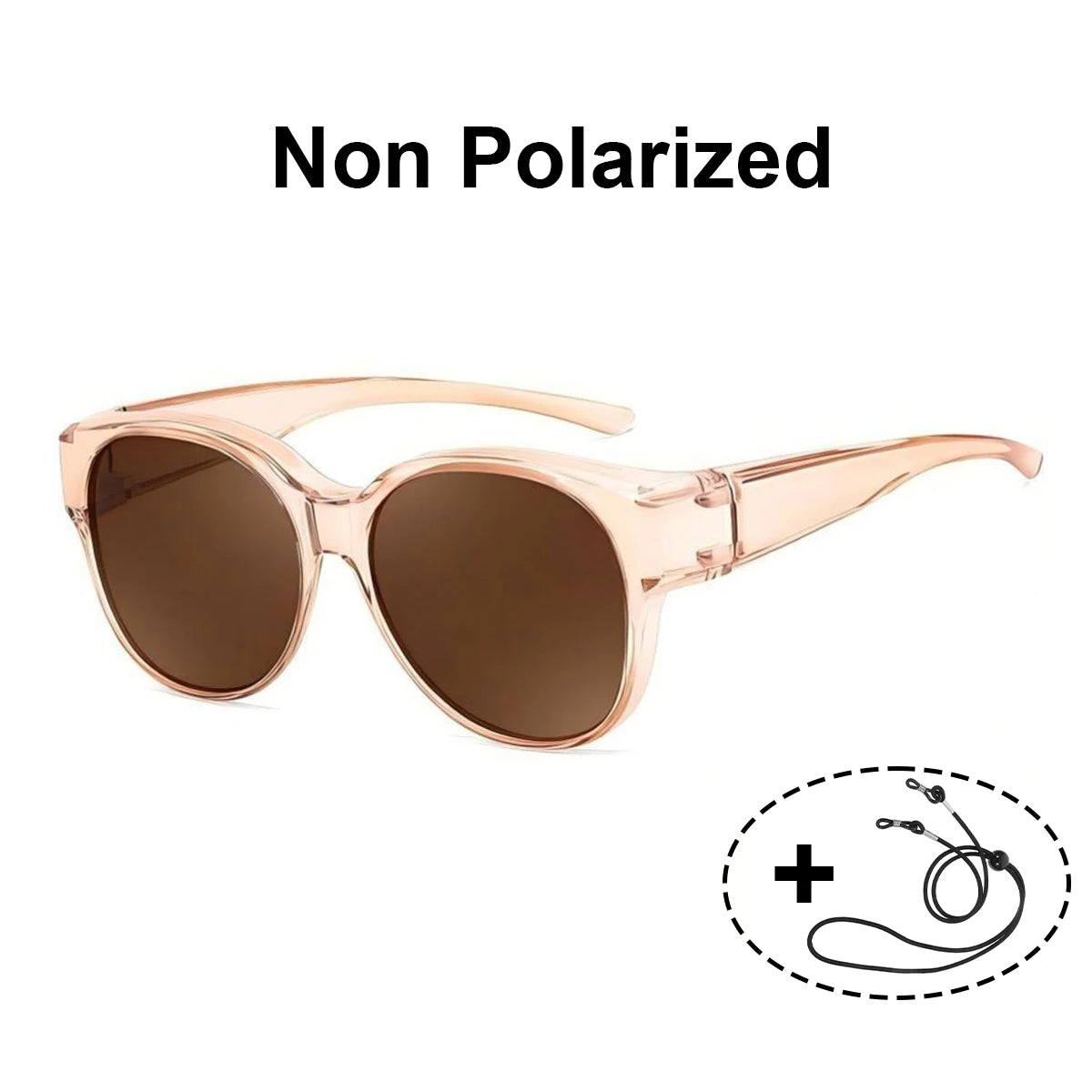 VOPHA Polarized Fit-Over Sunglasses Women UV400 T03 Fit-Over Sunglasses Qst Tea