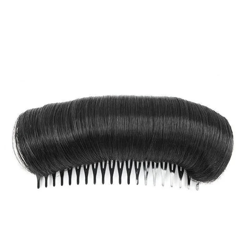 Volumizing Wig Cushion Fiber Insert Comb – Invisible Hair Pad Hair Volumizing Insert Qme black