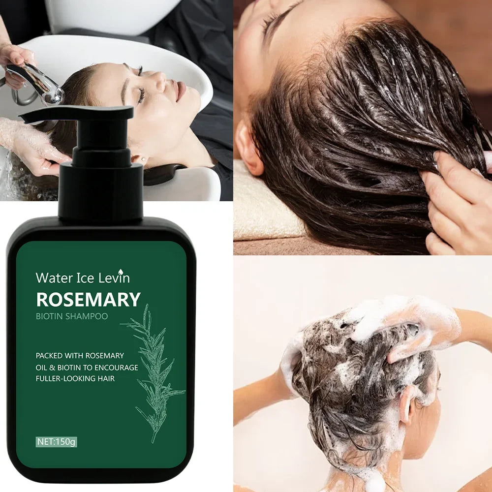 Rosemary Biotin Shampoo – Deep Cleansing Scalp Care 150ml Biotin Hair Shampoo Qme