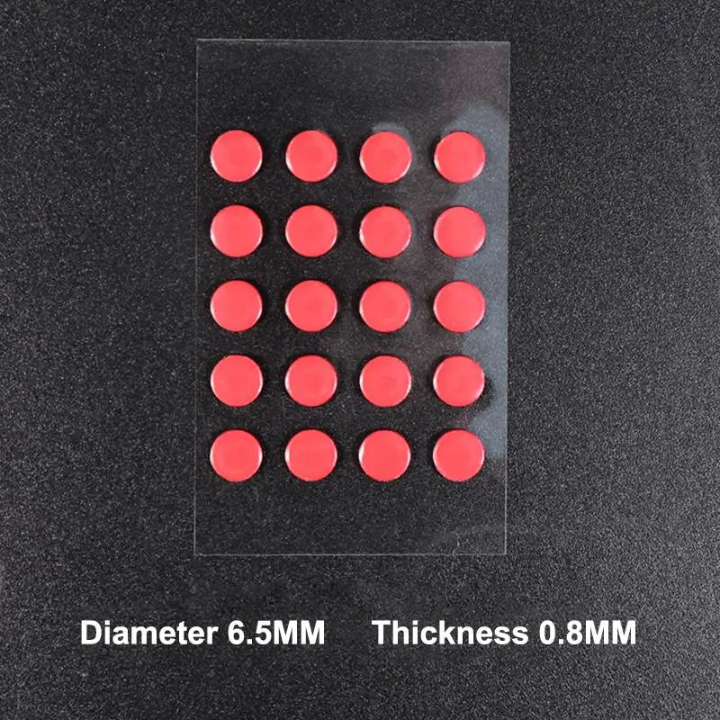 Mouse Feet Glides Small Dots – Gaming & Office Precision Skates Mouse Glide Skates Qme