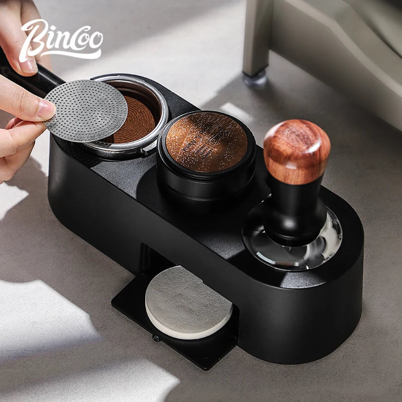 Bincoo 51–58mm Espresso Tamping Station & Distributor Leveler Espresso Tamping Station Qst