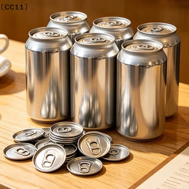 Aluminum Pull Ring Can Lids – 52mm Beverage & Food Can Covers Can Lid Cover Qme