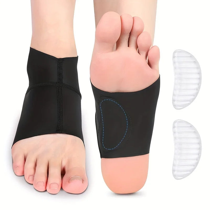 Arch Gel Pad Ankle Support Sleeve – Breathable & Soft Ankle Support Sleeve Qme