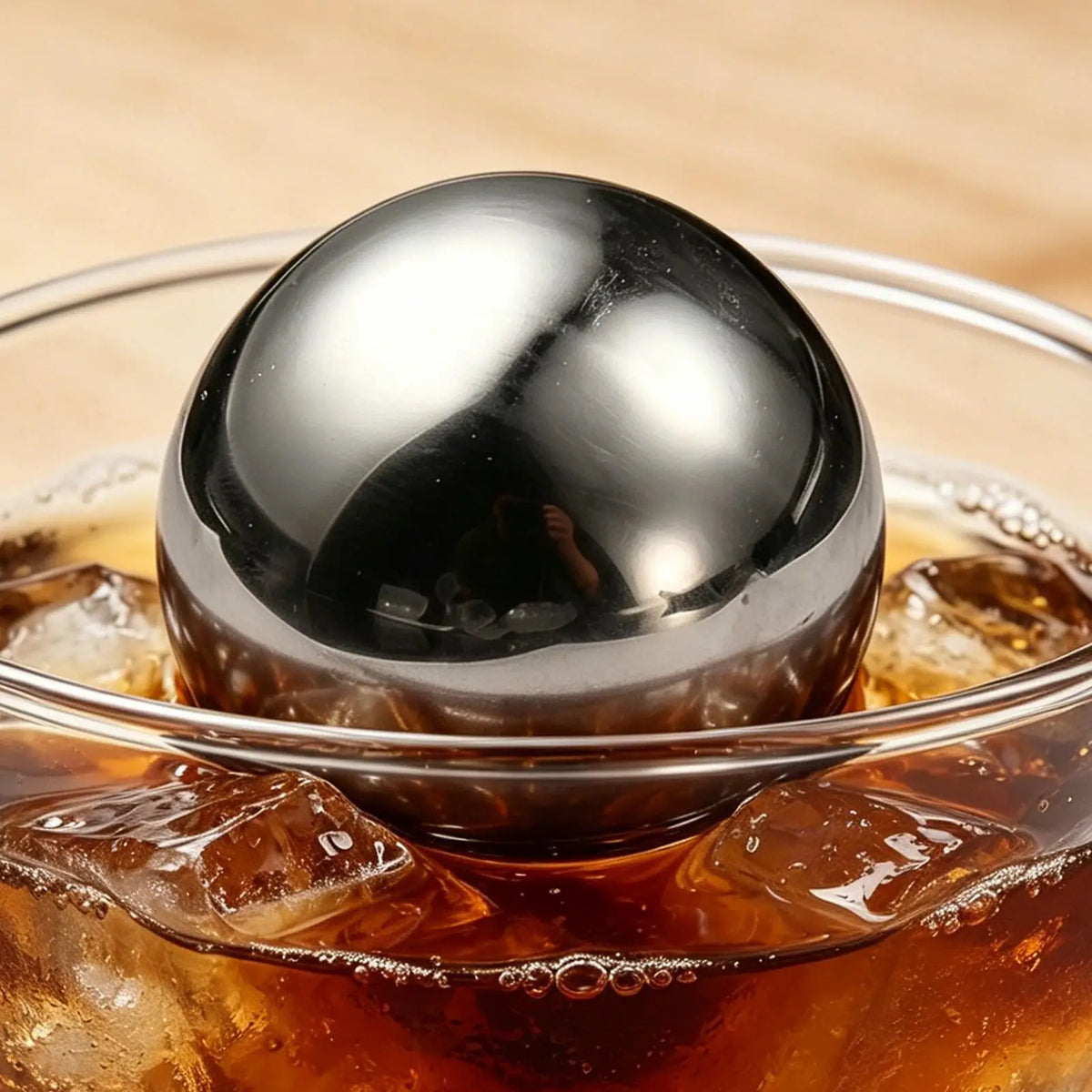Reusable Stainless Steel Chilling Balls – No-Dilution Ice Chilling Balls Qme