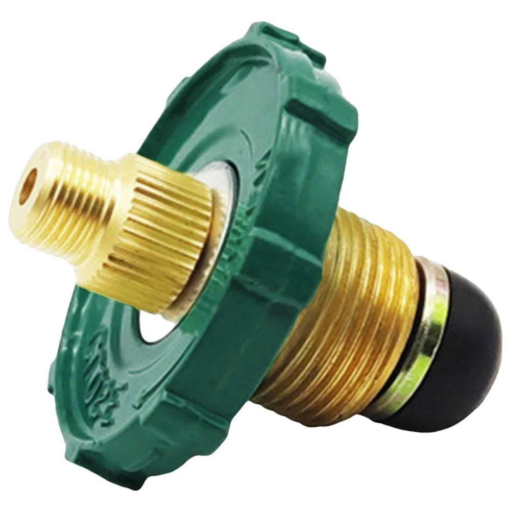 Camping Gas Stove Converter Adapter – Zinc Alloy Conversion Head Camping Stove Adapter Qme 1PCS