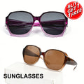 VOPHA Retro Round Oversized Sunglasses UV400 – Unisex Retro Sunglasses Qst 2PC