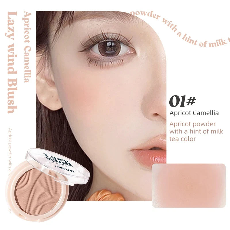 Qme Matte Contour Blush – Brightening, Long-Lasting Contour Blush Powder Qme 01