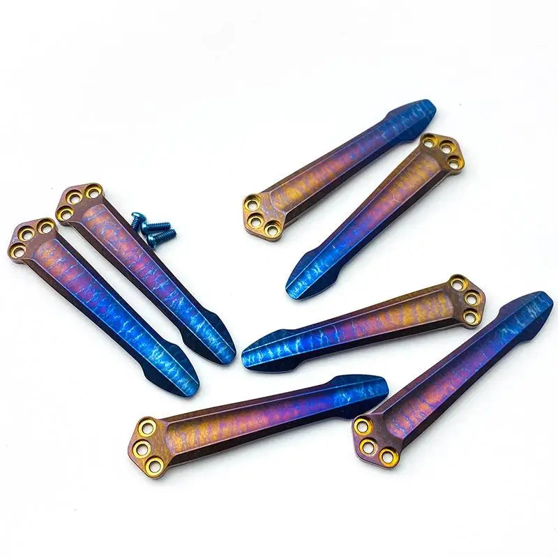 Titanium Alloy Pocket Clip for Benchmade Bugout 940 Emerson ProTech Knife Pocket Clip Qst